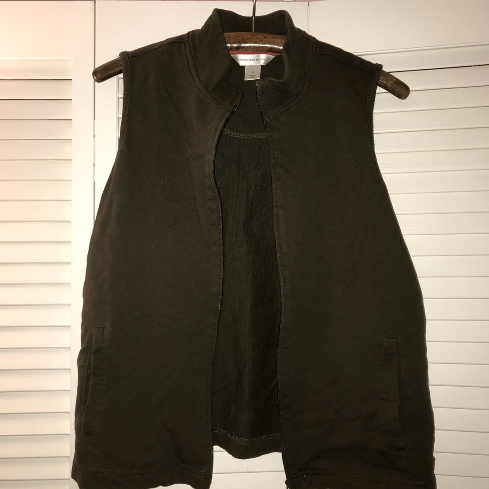 Christopher & banks lightweight vest.